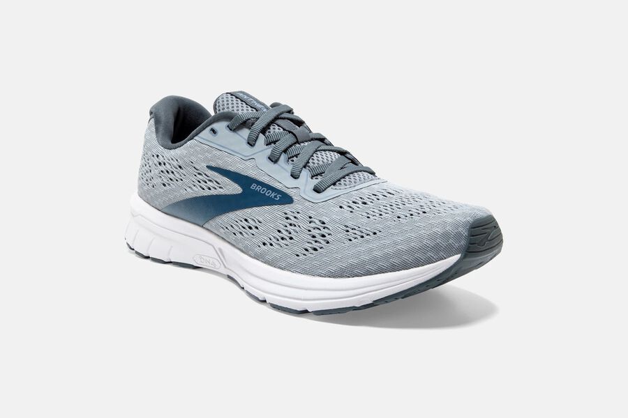 Brooks Anthem 3 Road Running Shoes - Mens - Grey/Blue - PZ5839617